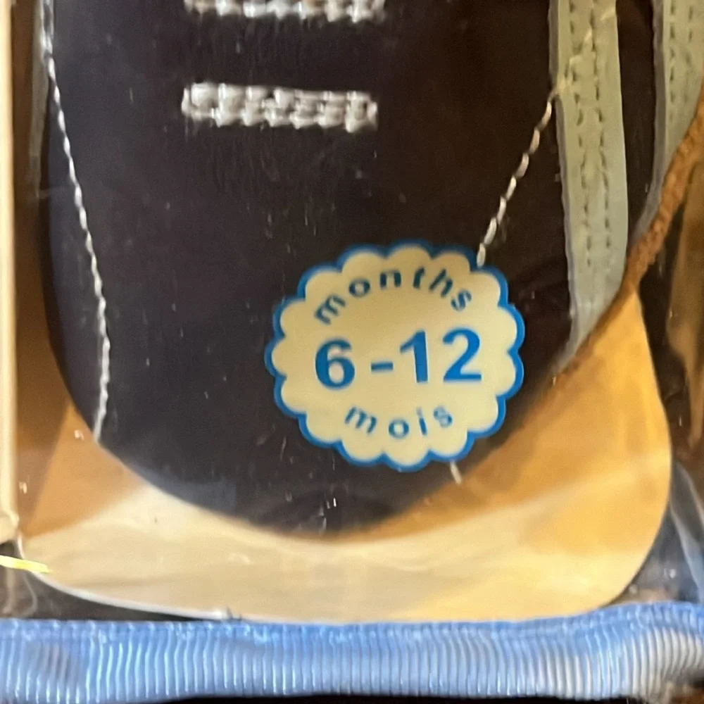 Robeez Baby Infant Shoes Sneakers new Boys Size 6-12 Months